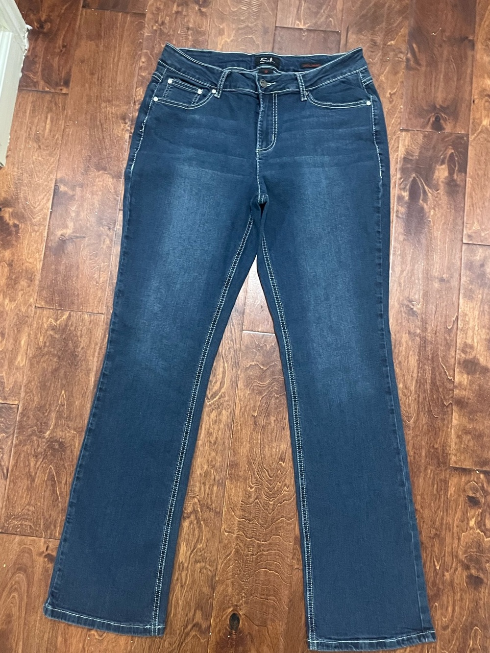 Earl Jeans Dark Blue Flare Leg Women's Jeans